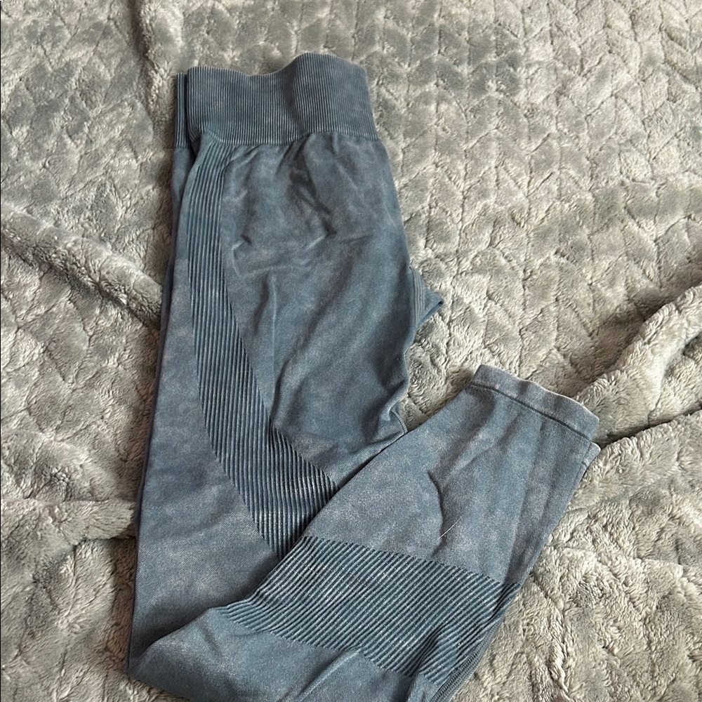 PINK Victoria's Secret Blue Leggings